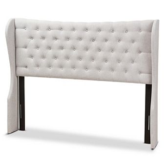 Baxton Studio Cadence Button Tufted Headboard