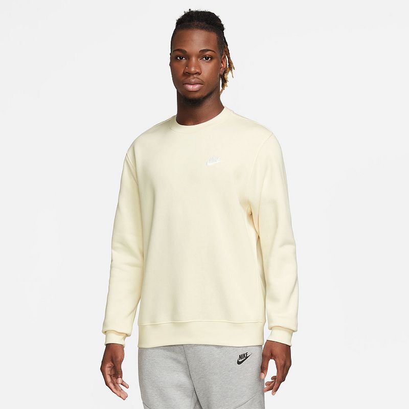 Nike cream crewneck online sweatshirt