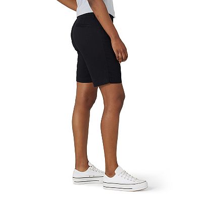 Petite Lee Regular Fit Chino Bermuda Shorts