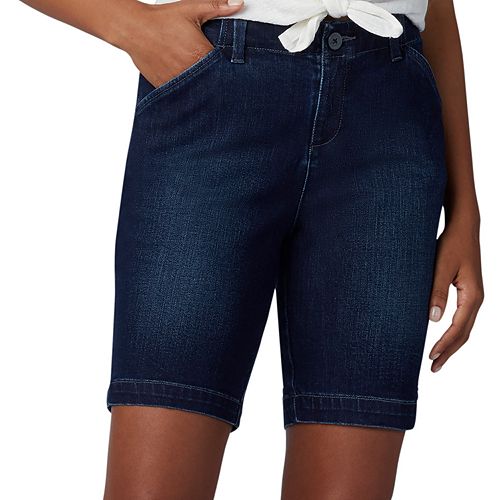 Petite Lee Regular Fit Chino Bermuda Shorts