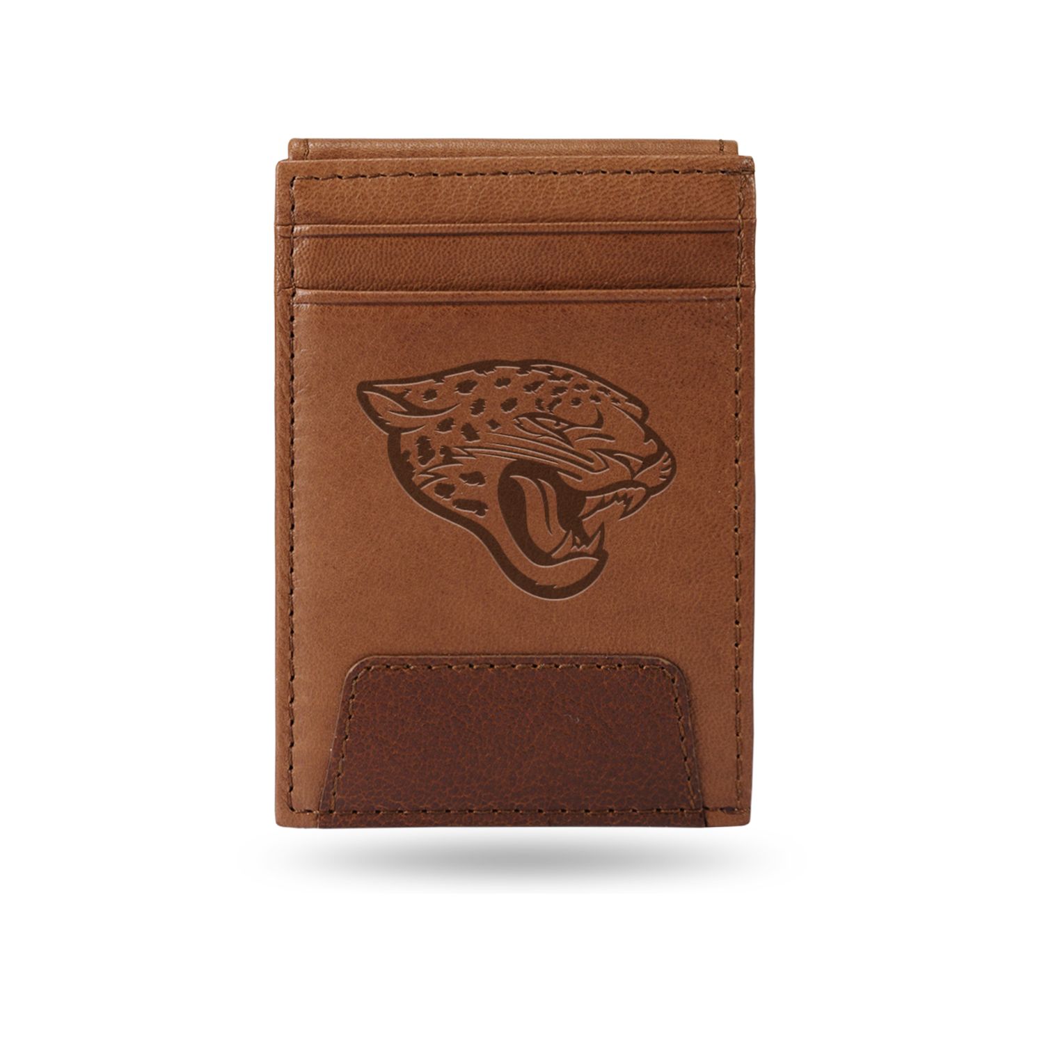 Jacksonville Jaguars Leather Embroidered Tri-Fold Wallet