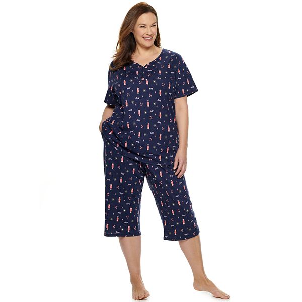 Kohl's croft and discount barrow plus size nightgowns