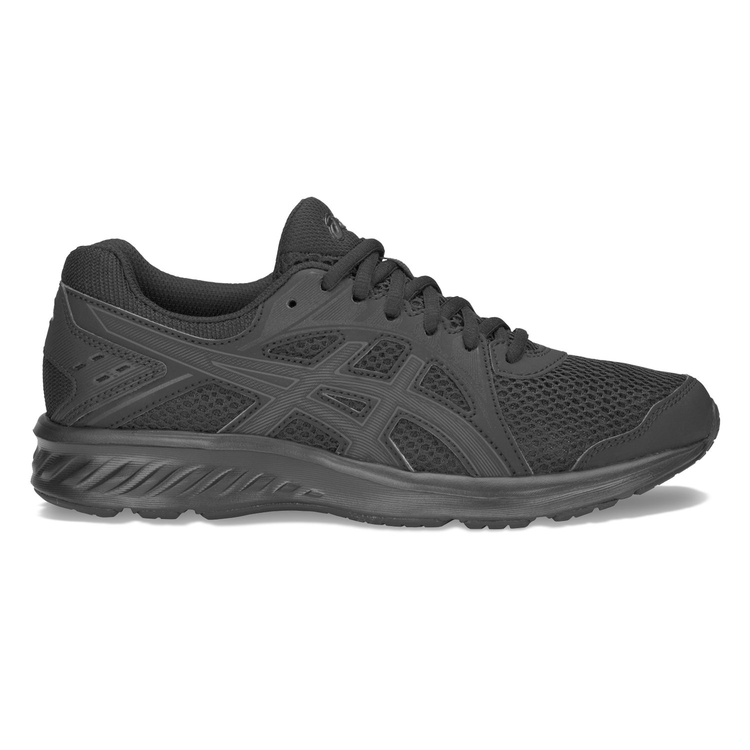 all black asics womens