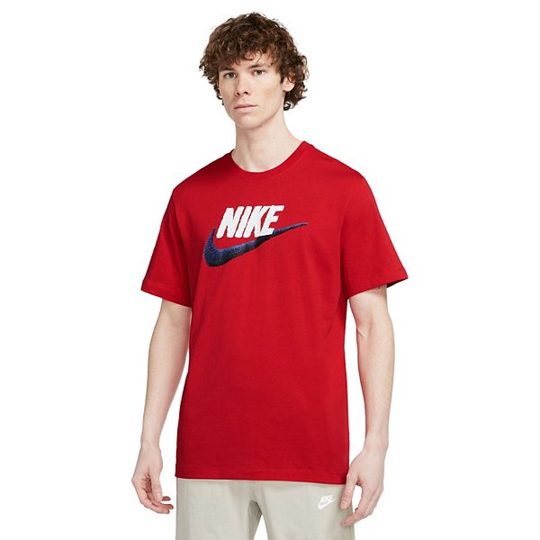 Nike Sportswear Men's Graphic T Shirt (White/Air Swoosh, X-Large) at   Men's Clothing store