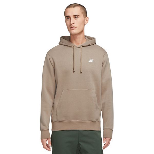 Men's Nike Sportswear Club Fleece Pullover Hoodie - Khaki (L)