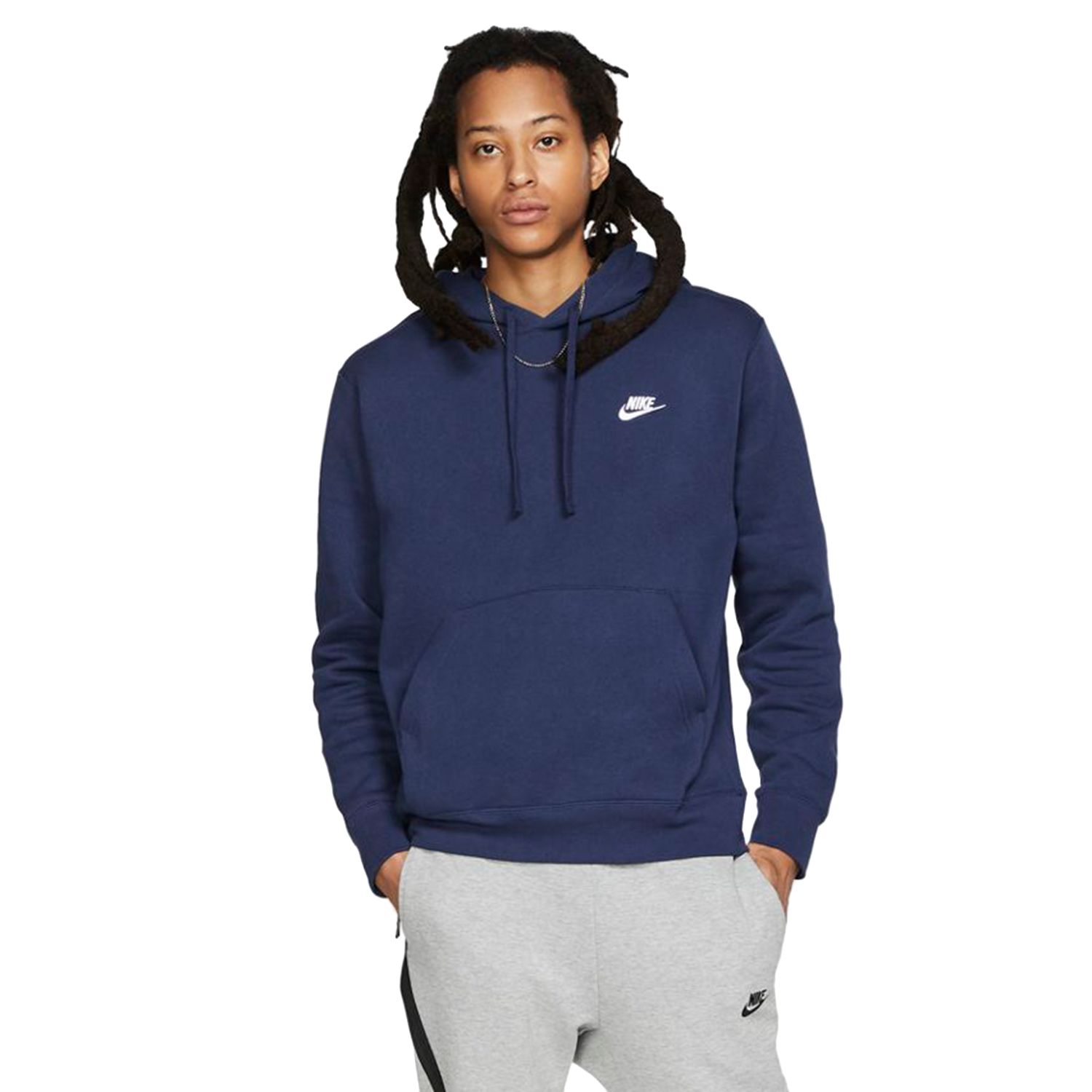 blue nike sweater mens