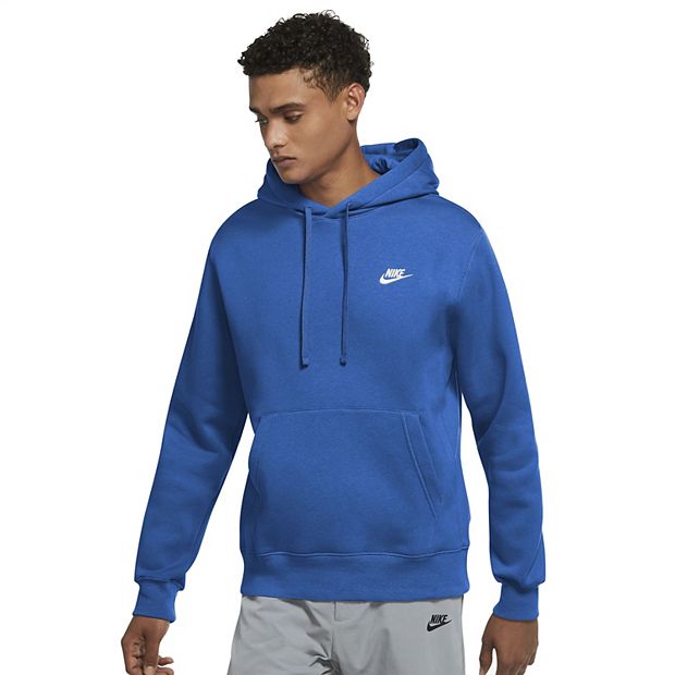 Nike Blue Fleece Sportswear Club Hoodie