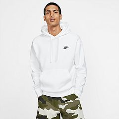 Men's Nike Stock Dri-Fit Spotlight SS Pullover Hoodie XL / Dk Grey Heather/Tm Black/White