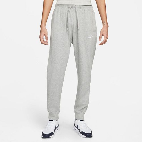 gray nike joggers men