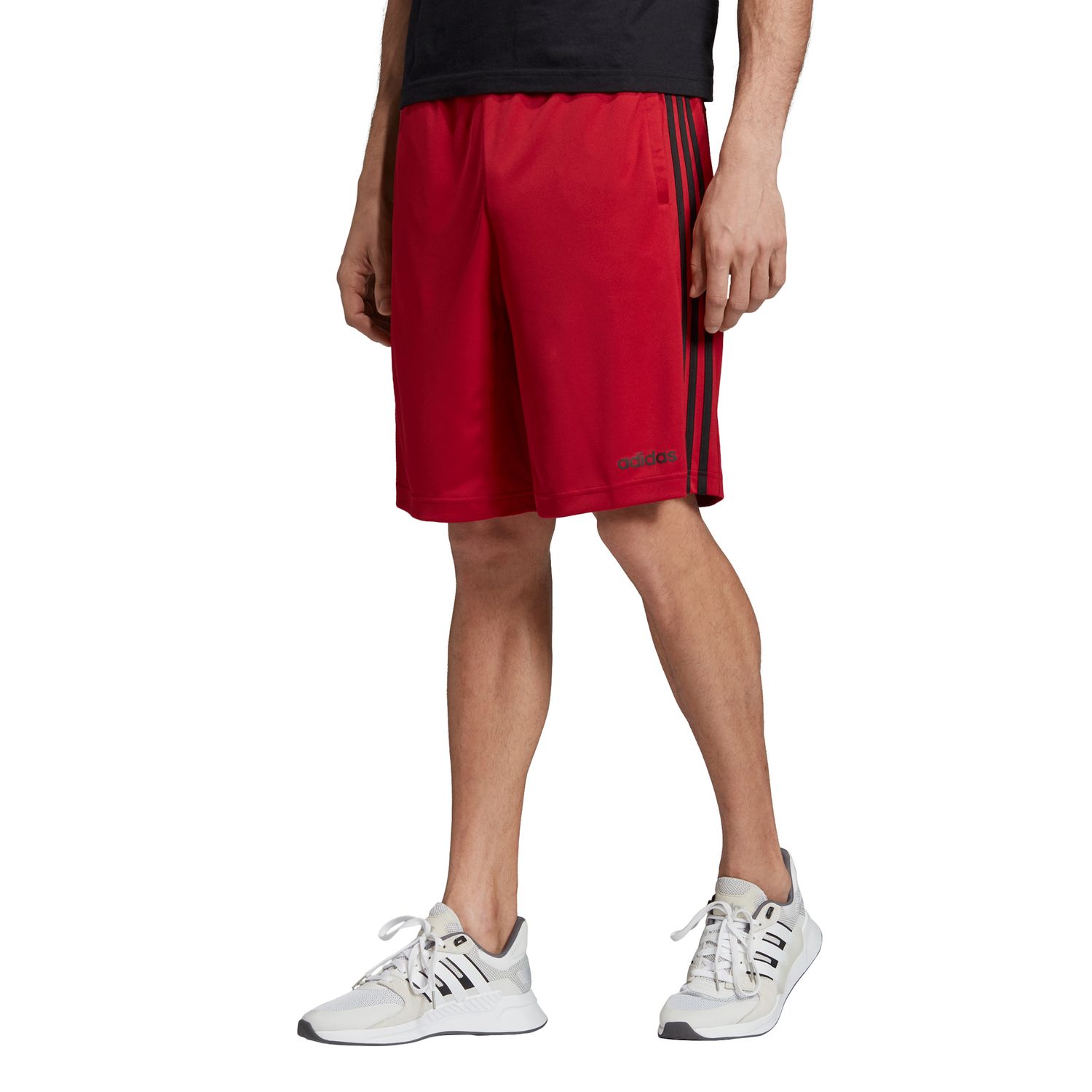 adidas shorts black and red