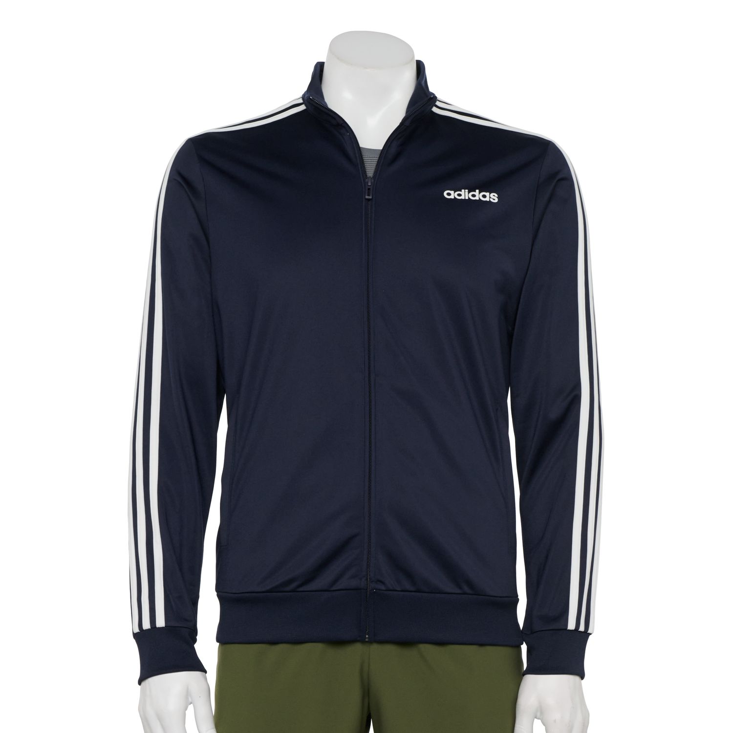 men's adidas essential tricot track jacket