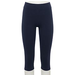Spalding Women's Essential Capri Legging, Ultra Navy, XL price in