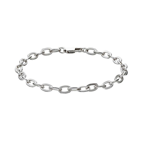 Men's LYNX Stainless Steel 2.5 mm Chain Bracelet