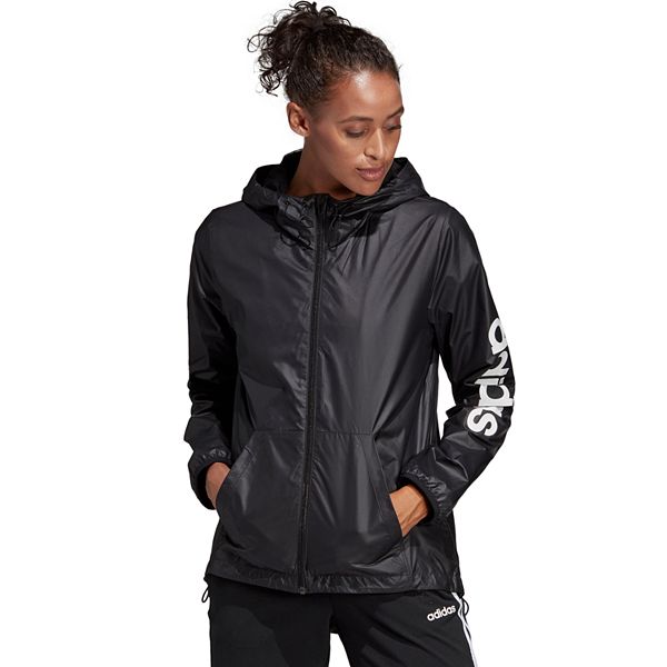 Buy adidas Women's Linear Windbreaker Jacket at