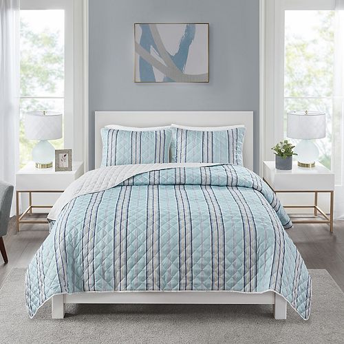 Madison Park Essentials Quilt Set with Shams