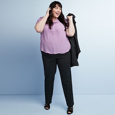 Plus Size EVRI Ponte Moto Jacket
