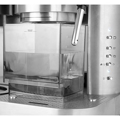 Espressione Stainless Steel Combination Espresso Machine & Coffee Maker