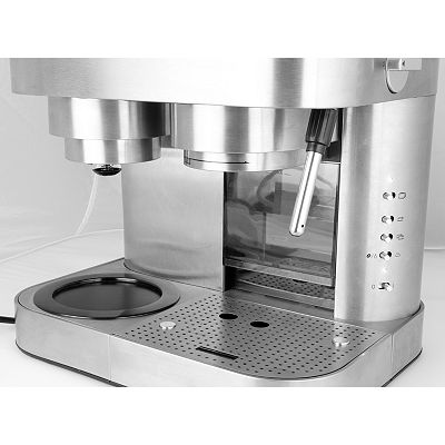 Espressione Stainless 2024 Steel Machine Espresso and Coffee Maker