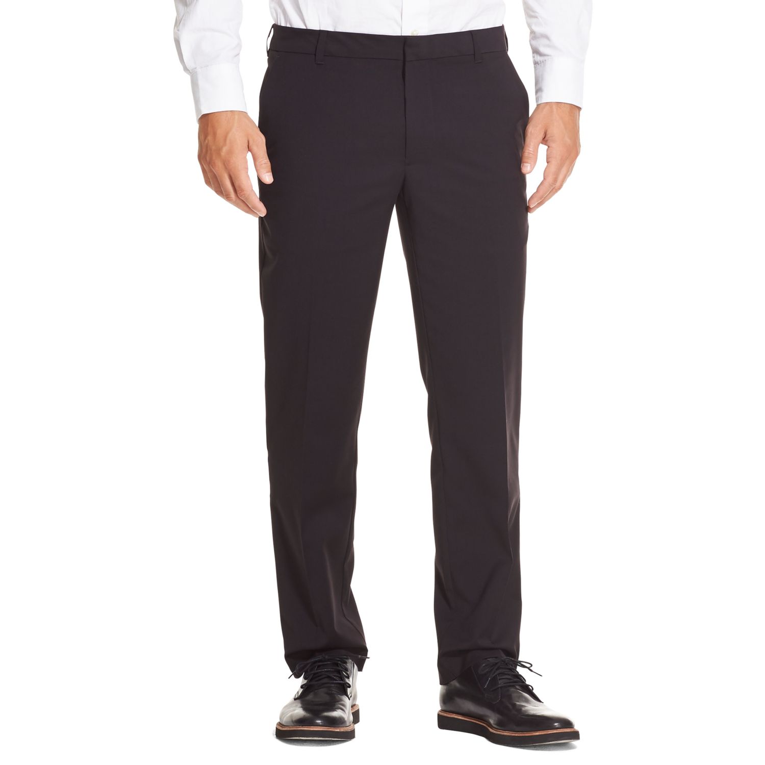 Van Heusen Mens Flat Front Ultimate Traveler Pant Men Dress
