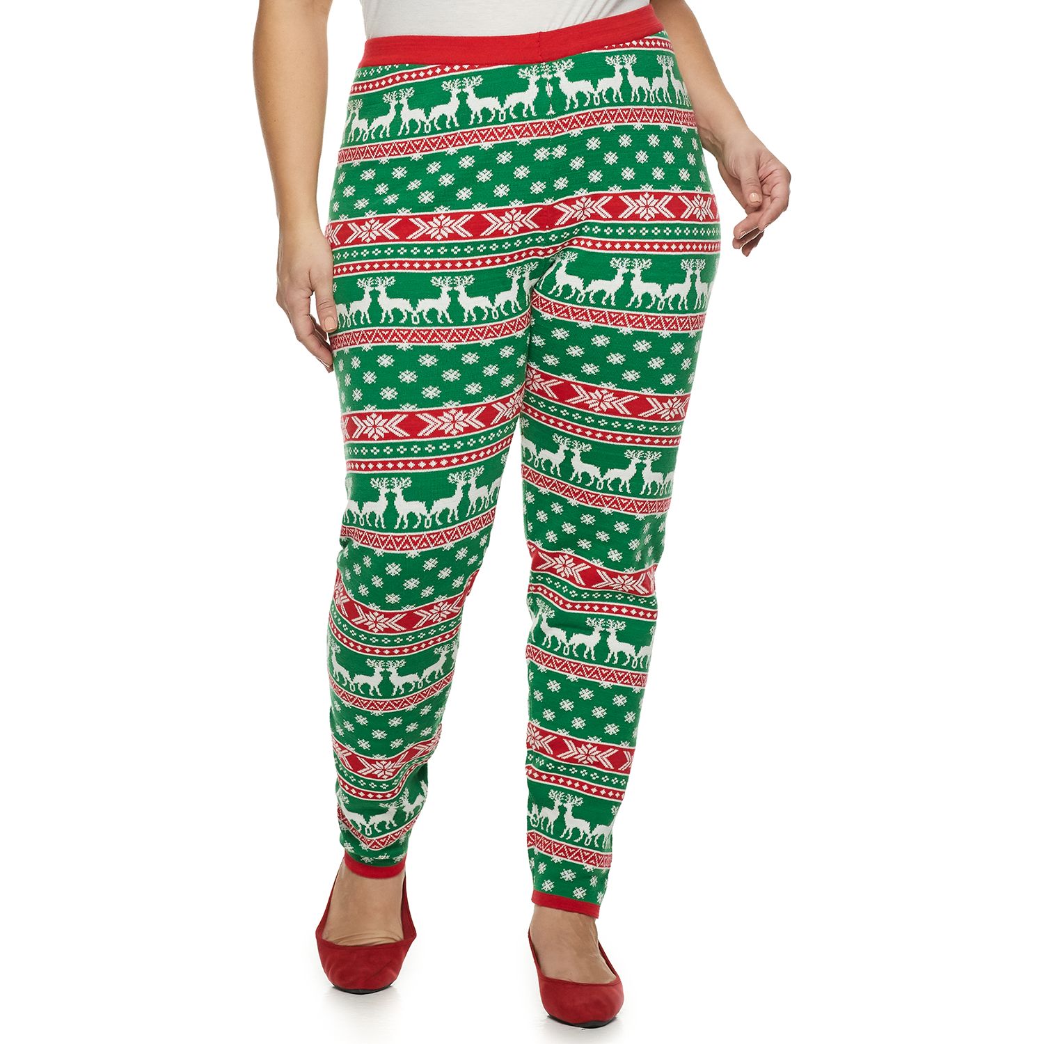 kohls christmas leggings