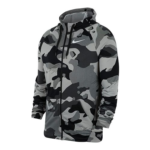 men's nike therma fit all over camo print tapered sweatpants