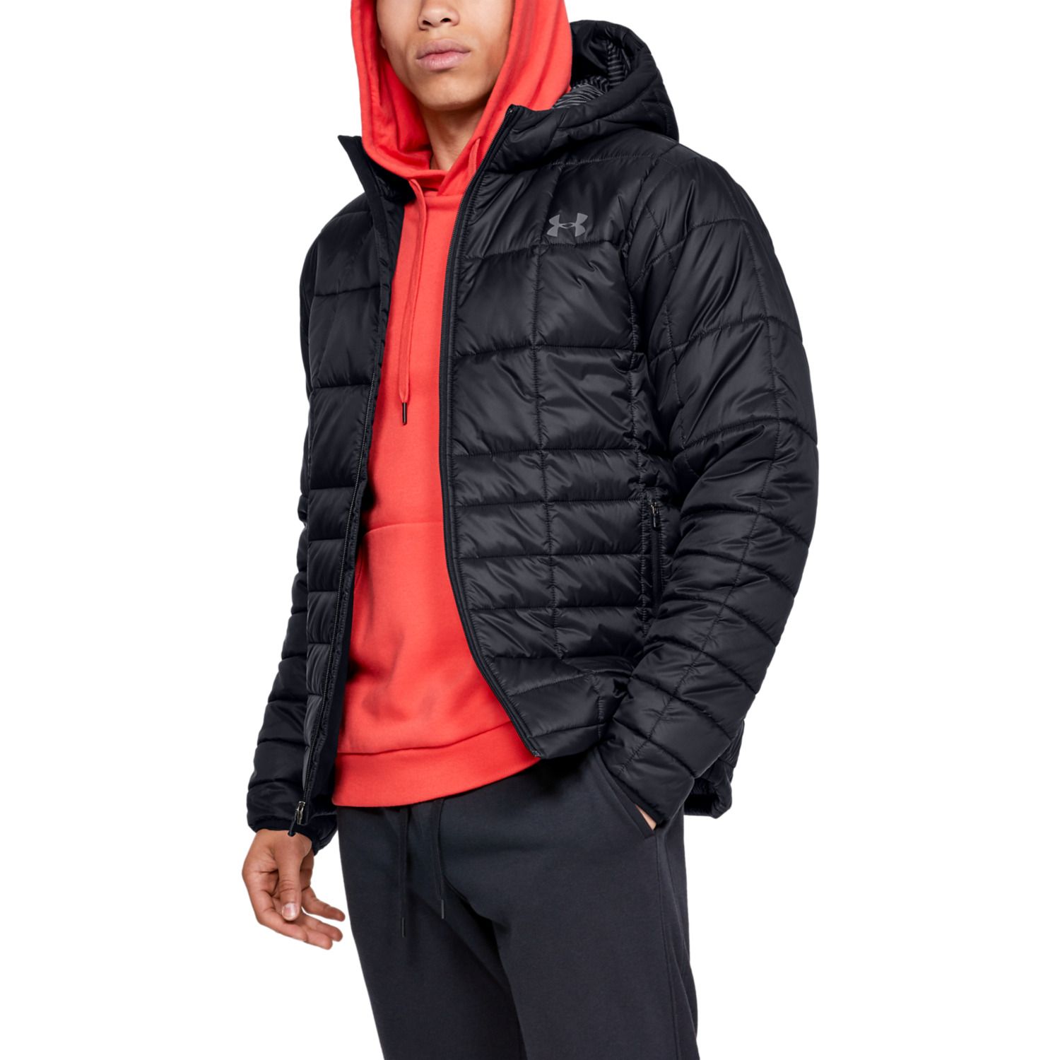 under armour men's hooded jacket