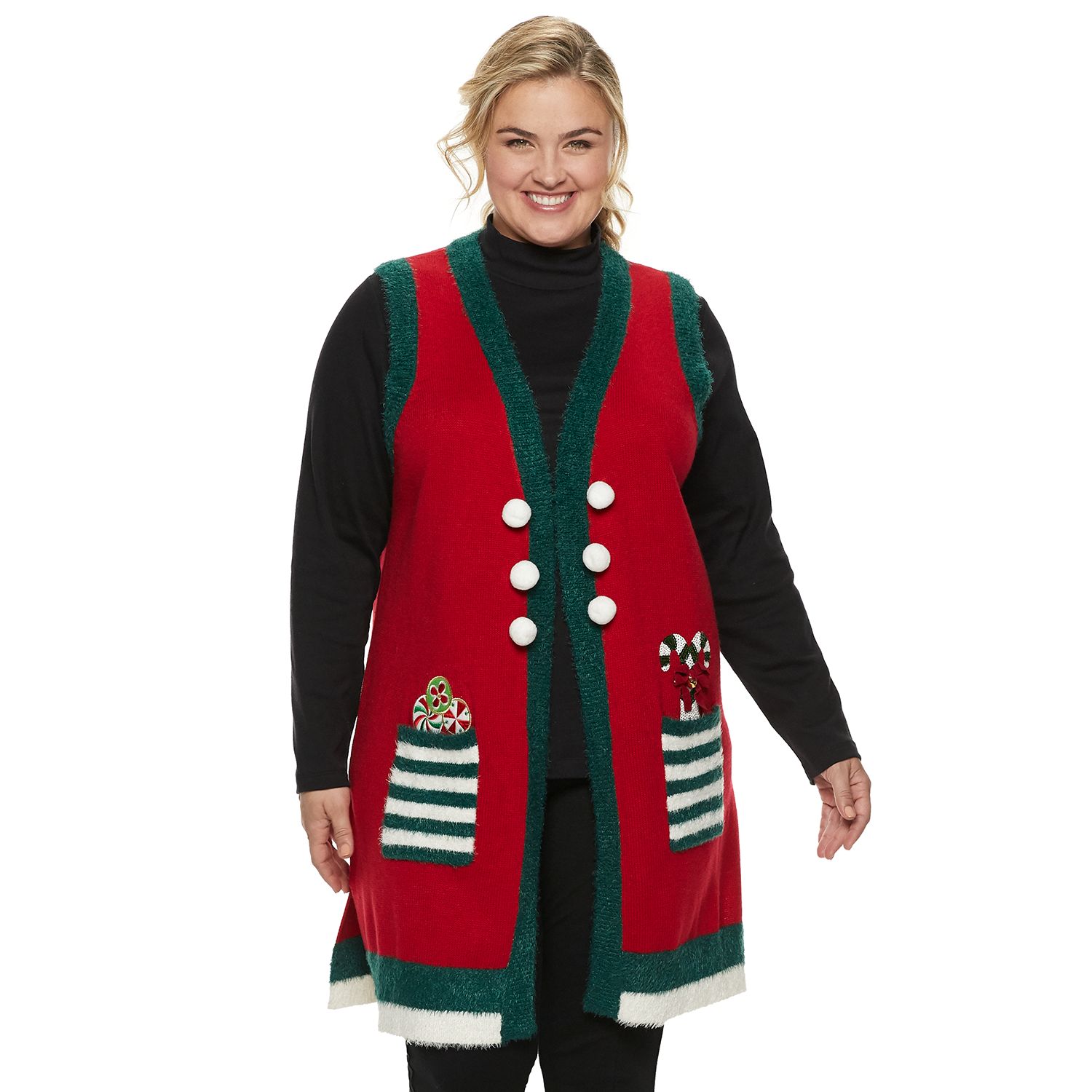 women's plus size holiday sweaters