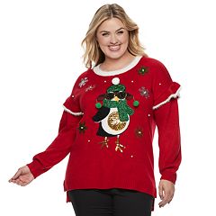 Womens Christmas Sweaters - Tops, Clothing | Kohl's