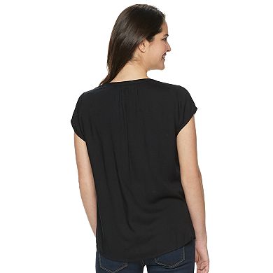 Women's Sonoma Goods For Life® Pintuck Tee