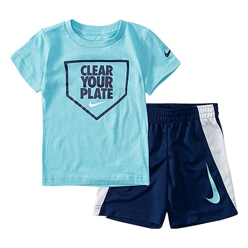 nike t shirt short set