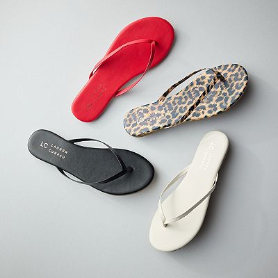 Kohls lauren conrad flip flops online