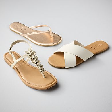 LC Lauren Conrad Honey Women's Flip Flop Sandals