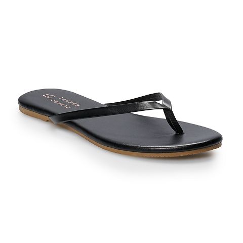 Женские сандалии LC Lauren Conrad Honey Women's Flip Flop Sandals