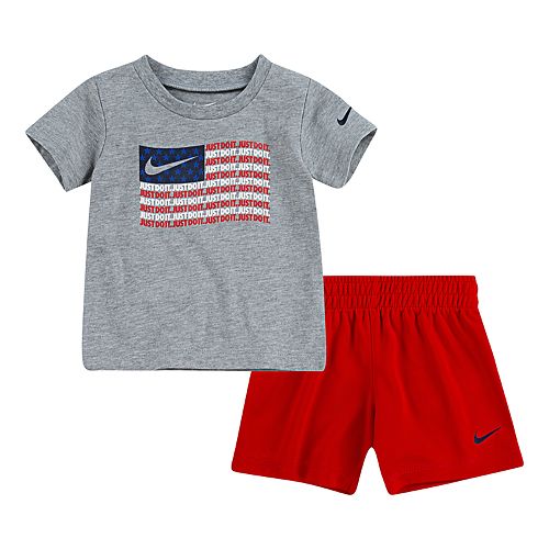 nike t shirt short set