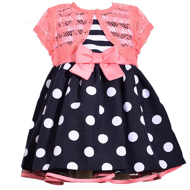 Bonnie jean polka dot dress sale