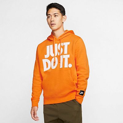 Men s Nike Sportswear Just Do It Fleece Pullover Hoodie