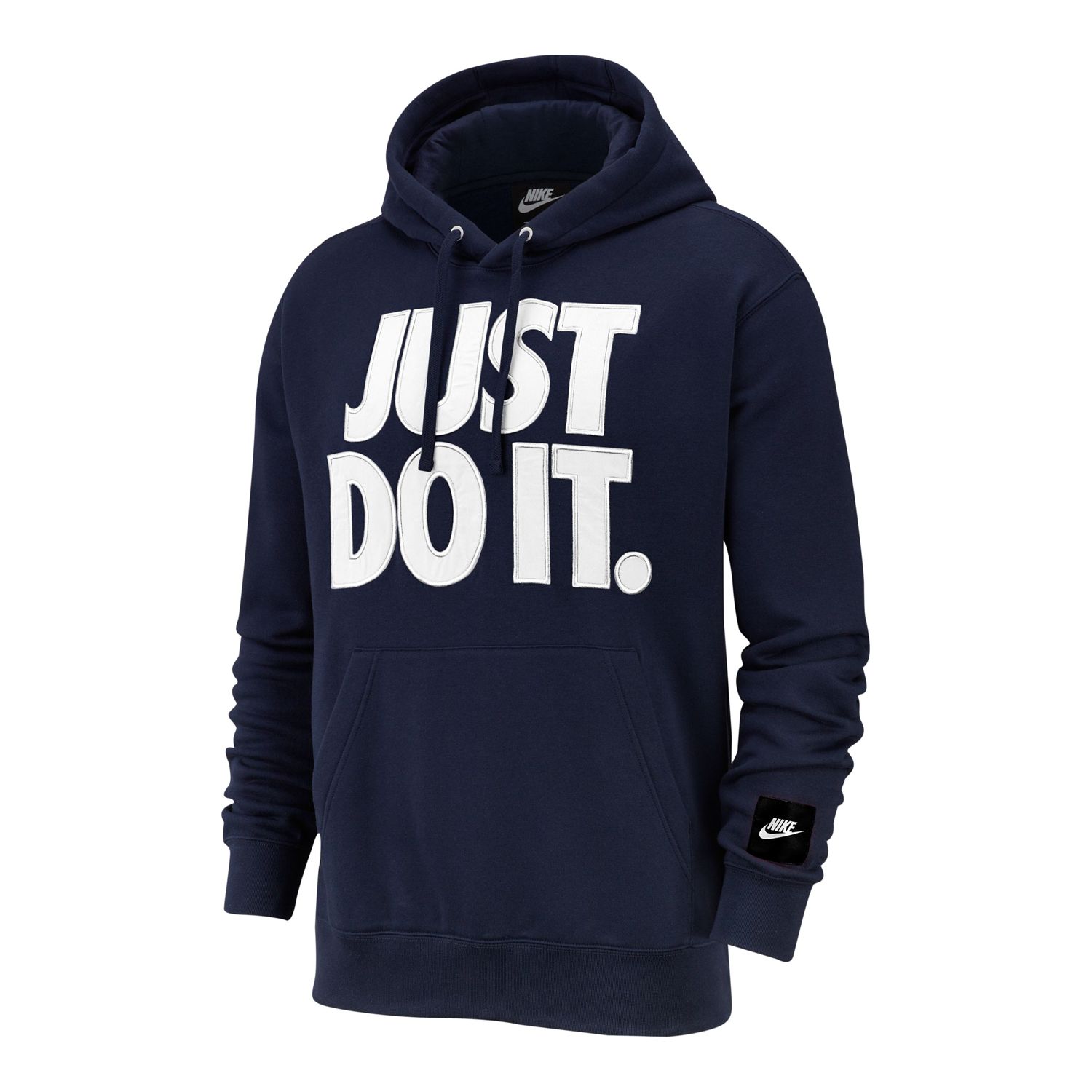 nike hoodie just do it black