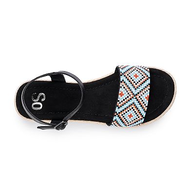 SO® Spice Women's Platform Sandals