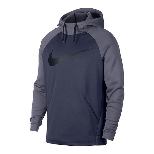 nike men's therma essential swoosh hoodie