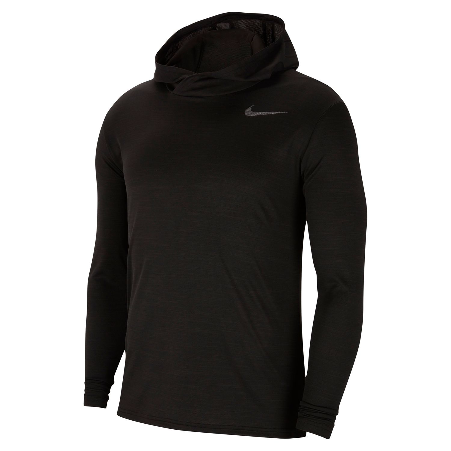 nike men's superset long sleeve hooded top