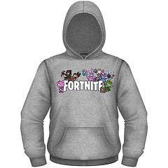 boys 8 20 fortnite group hoodie - marshmello fortnite sweater