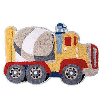 Dream Factory Trains & Trucks Bath Rug