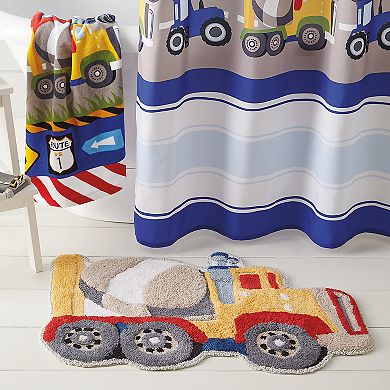 Dream Factory Trains & Trucks Bath Rug