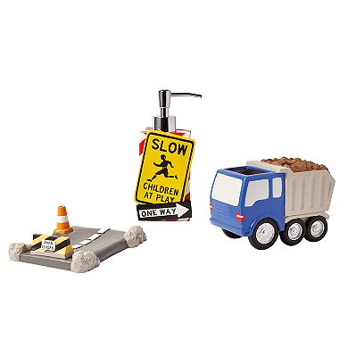 Trains & Trucks 3-piece Bath Accessory Set