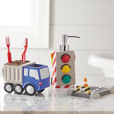 Trains & Trucks 3-piece Bath Accessory Set