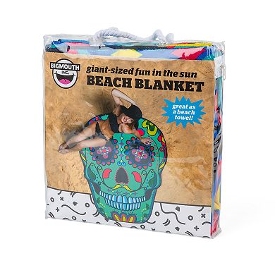 BigMouth Inc. Sugar Skull Beach Blanket