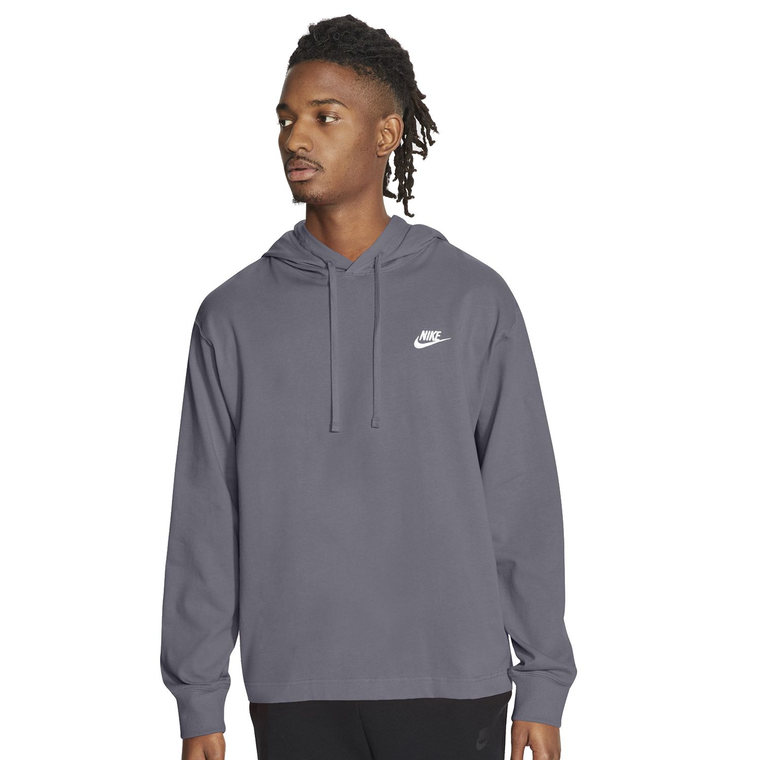 nike men's jersey lightweight pullover hoodie