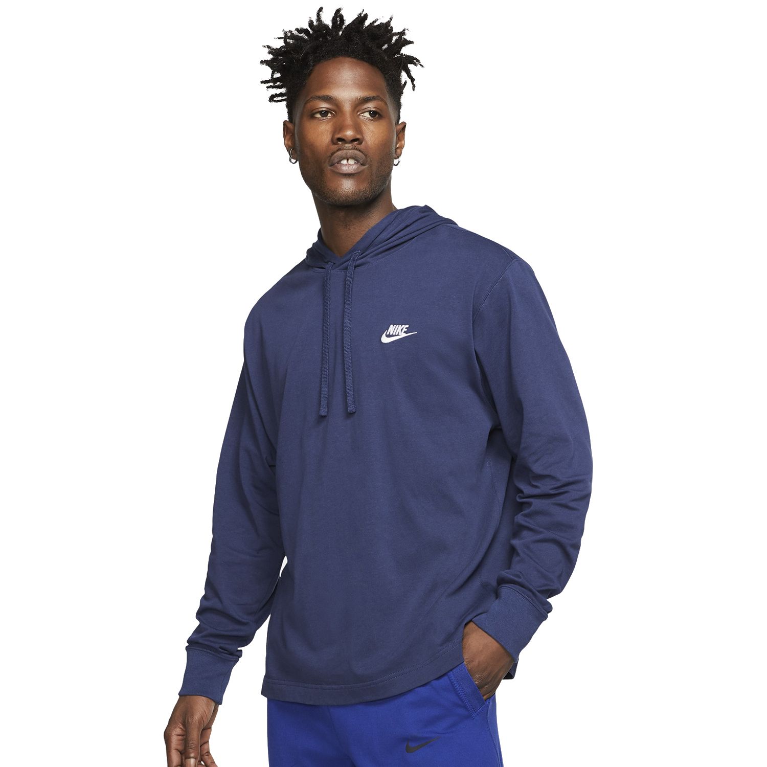 nike men's jersey lightweight pullover hoodie