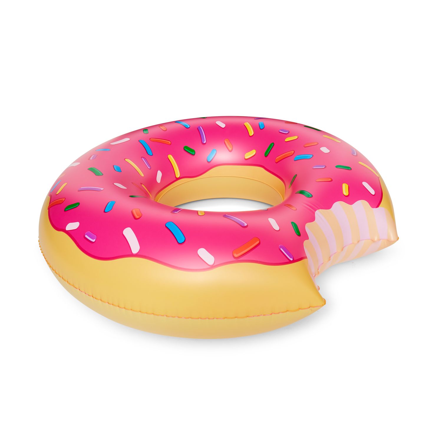 Cheer Collection Round Donut Pillow - Super Soft Microplush Doughnut Pillow  and Comfy Seat Cushion for Kids and Adults 