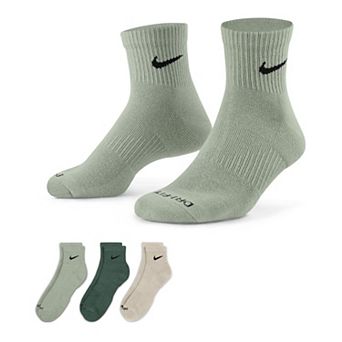 Men's Nike 3-pack Everyday Plus Cushion Ankle Training Socks